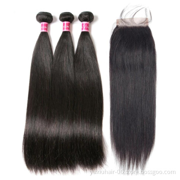 Wholesale Raw Remy hair bundles Cuticle Aligned Vietnam hair Unprocessed Virgin Human hair bundles with closure